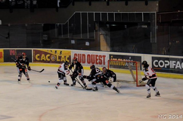 Photo hockey match Bordeaux - Mulhouse le 22/03/2014