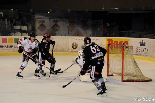 Photo hockey match Bordeaux - Mulhouse le 22/03/2014