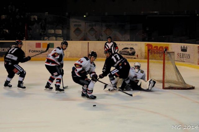 Photo hockey match Bordeaux - Mulhouse le 22/03/2014
