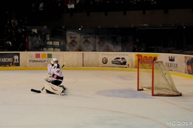 Photo hockey match Bordeaux - Mulhouse le 22/03/2014