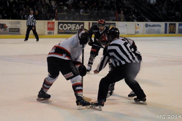 Photo hockey match Bordeaux - Mulhouse le 22/03/2014