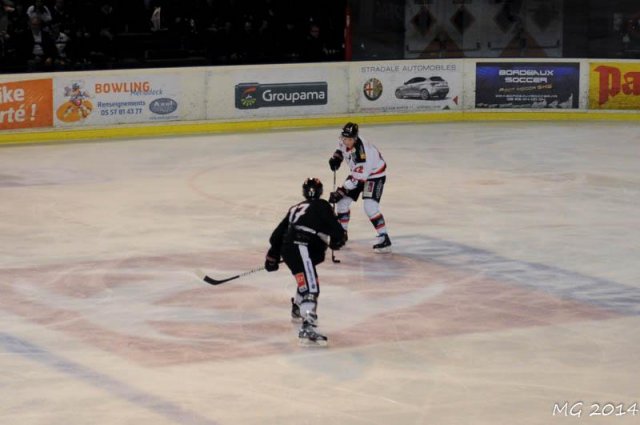 Photo hockey match Bordeaux - Mulhouse le 22/03/2014