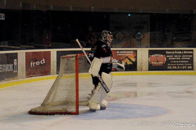 Photo hockey match Bordeaux - Mulhouse le 22/03/2014