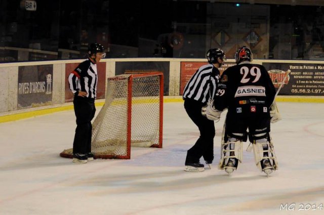 Photo hockey match Bordeaux - Mulhouse le 22/03/2014