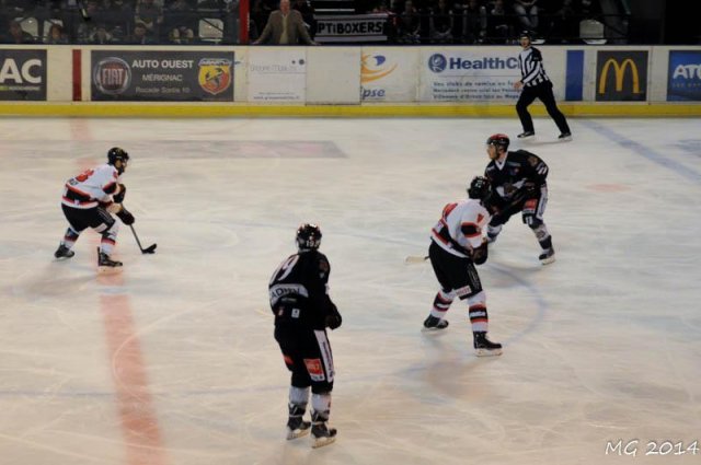 Photo hockey match Bordeaux - Mulhouse le 22/03/2014