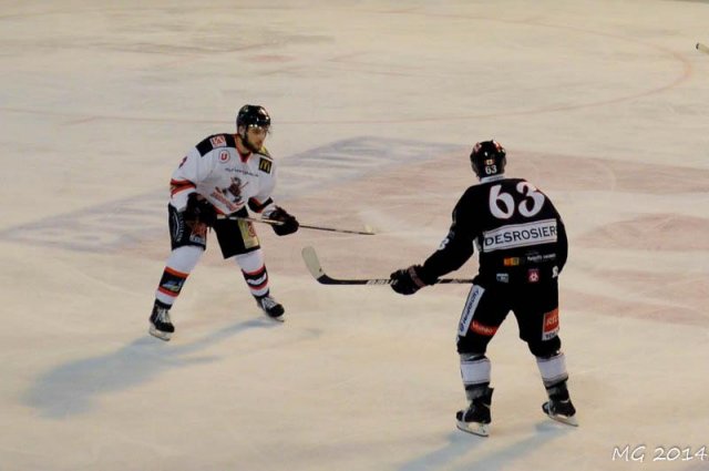 Photo hockey match Bordeaux - Mulhouse le 22/03/2014