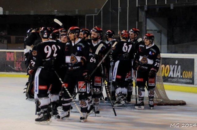 Photo hockey match Bordeaux - Mulhouse le 22/03/2014