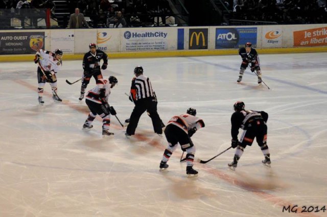 Photo hockey match Bordeaux - Mulhouse le 22/03/2014