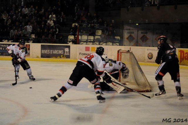 Photo hockey match Bordeaux - Mulhouse le 23/03/2014