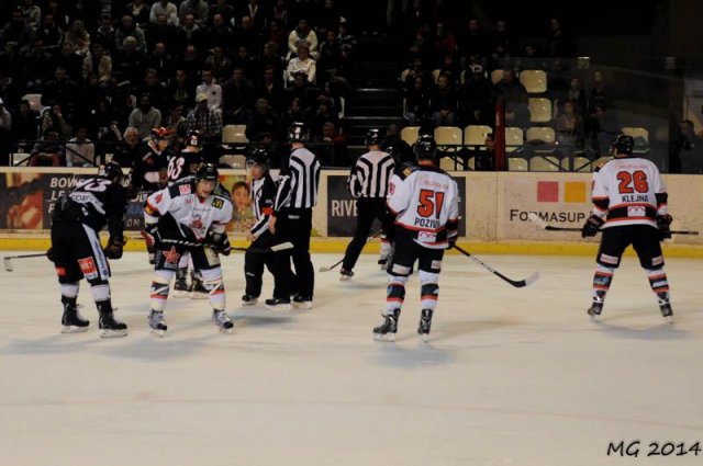 Photo hockey match Bordeaux - Mulhouse le 22/03/2014