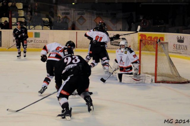 Photo hockey match Bordeaux - Mulhouse le 22/03/2014