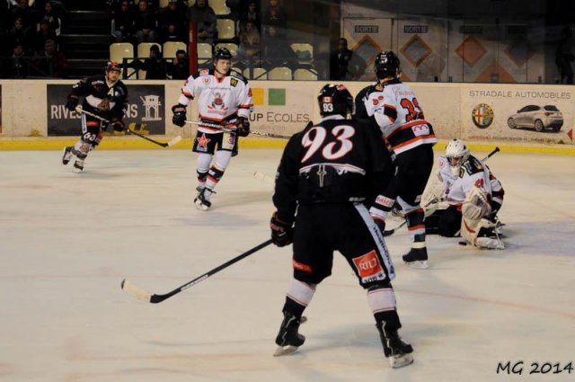 Photo hockey match Bordeaux - Mulhouse le 22/03/2014