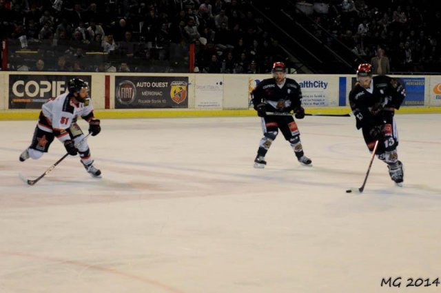 Photo hockey match Bordeaux - Mulhouse le 23/03/2014