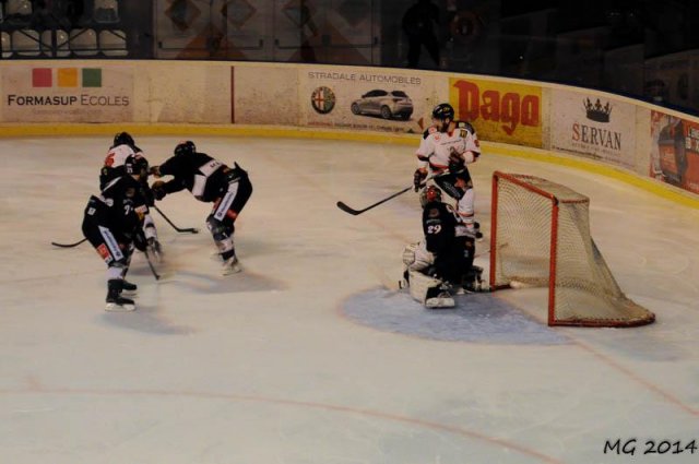Photo hockey match Bordeaux - Mulhouse le 23/03/2014