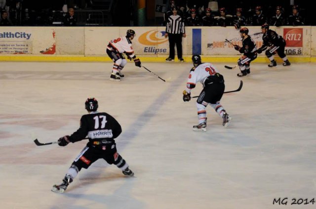 Photo hockey match Bordeaux - Mulhouse le 23/03/2014