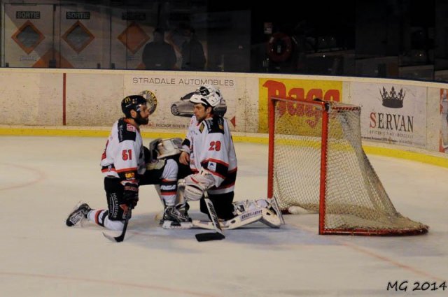 Photo hockey match Bordeaux - Mulhouse le 23/03/2014