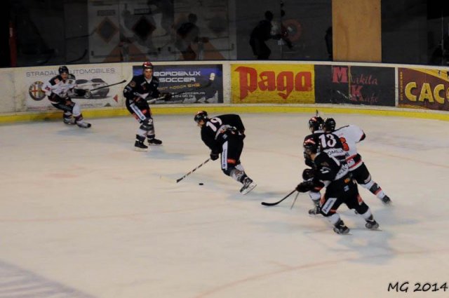 Photo hockey match Bordeaux - Mulhouse le 23/03/2014