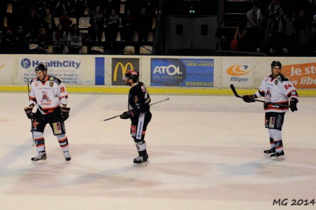 Photo hockey match Bordeaux - Mulhouse le 23/03/2014