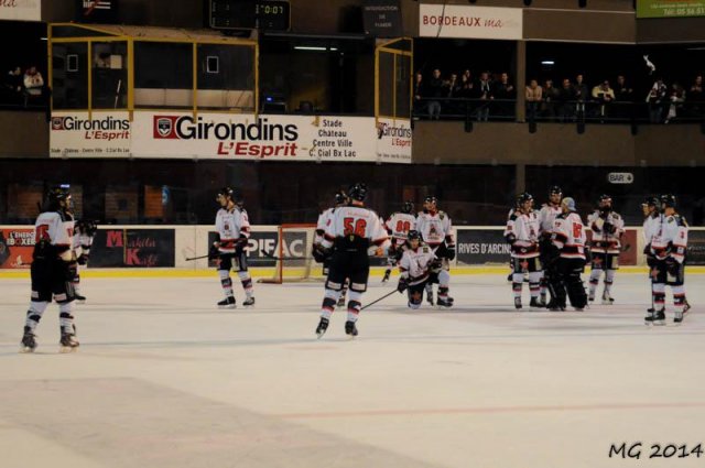 Photo hockey match Bordeaux - Mulhouse le 23/03/2014