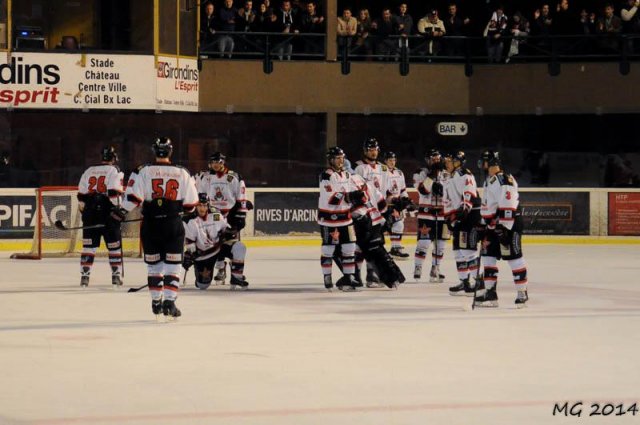 Photo hockey match Bordeaux - Mulhouse le 23/03/2014