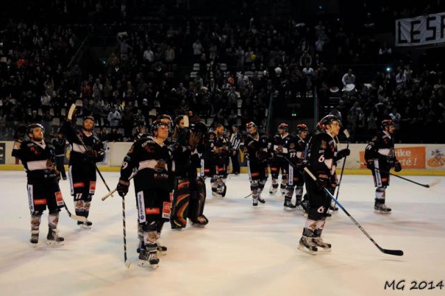 Photo hockey match Bordeaux - Mulhouse le 23/03/2014