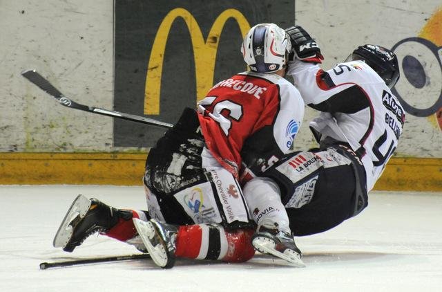 Photo hockey match Briançon  - Angers  le 25/03/2014