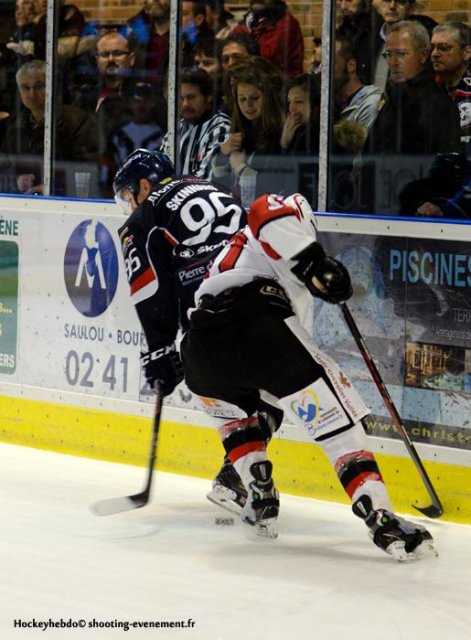 Photo hockey match Angers  - Briançon  le 28/03/2014