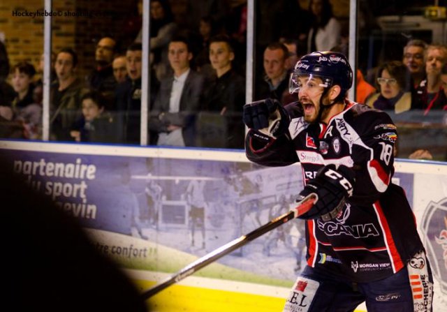 Photo hockey match Angers  - Briançon  le 28/03/2014