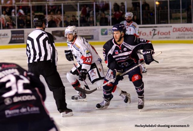 Photo hockey match Angers  - Briançon  le 28/03/2014