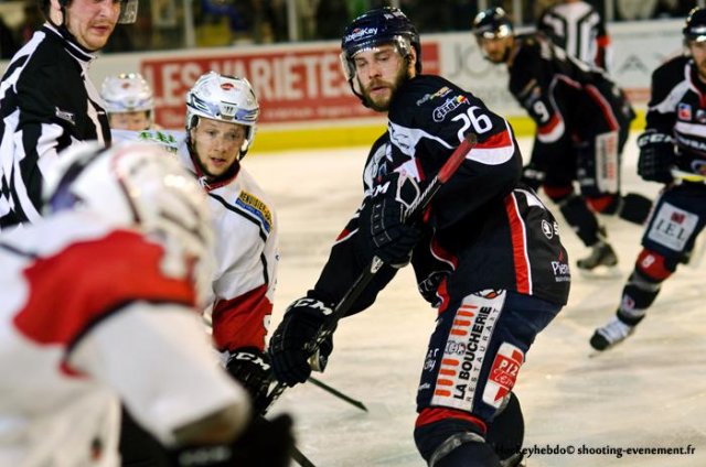 Photo hockey match Angers  - Briançon  le 28/03/2014
