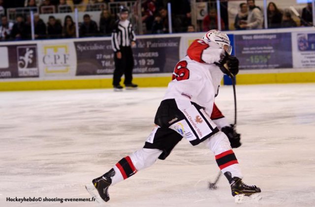 Photo hockey match Angers  - Briançon  le 28/03/2014