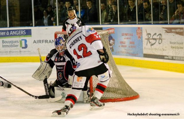 Photo hockey match Angers  - Briançon  le 28/03/2014