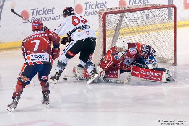 Photo hockey match Lyon - Bordeaux le 30/03/2014