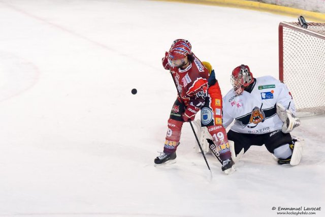 Photo hockey match Lyon - Bordeaux le 30/03/2014