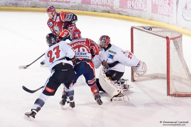 Photo hockey match Lyon - Bordeaux le 30/03/2014