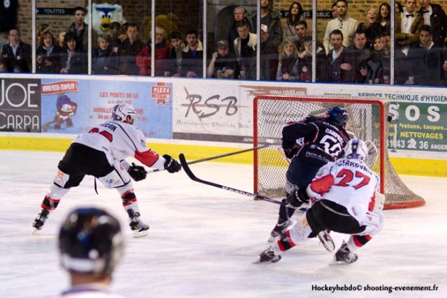 Photo hockey match Angers  - Briançon  le 29/03/2014
