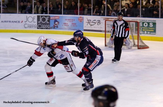 Photo hockey match Angers  - Briançon  le 29/03/2014