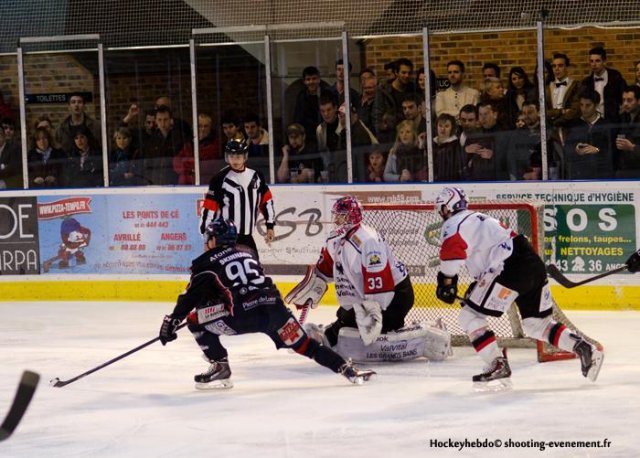 Photo hockey match Angers  - Briançon  le 29/03/2014