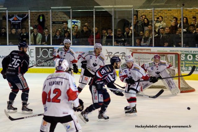 Photo hockey match Angers  - Briançon  le 29/03/2014