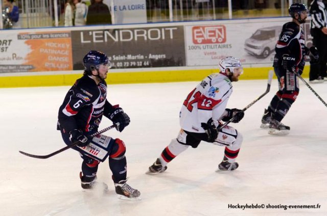 Photo hockey match Angers  - Briançon  le 29/03/2014