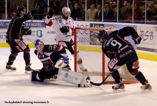 Photo hockey match Angers  - Briançon  le 29/03/2014