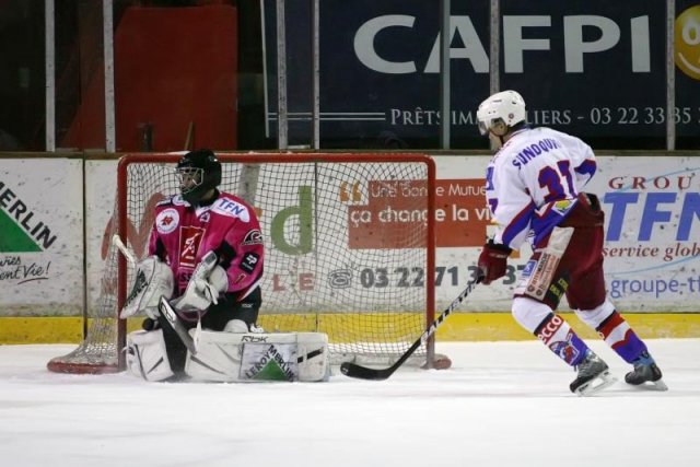 Photo hockey match Amiens  - Epinal  le 13/12/2008
