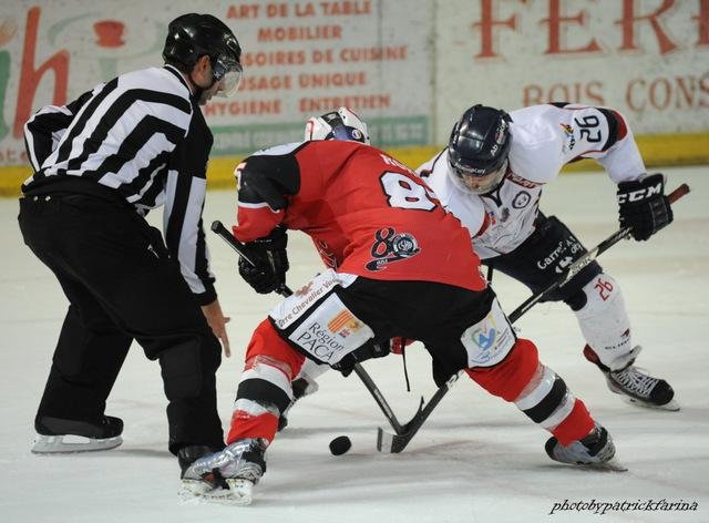 Photo hockey match Briançon  - Angers  le 01/04/2014
