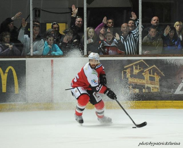 Photo hockey match Briançon  - Angers  le 01/04/2014