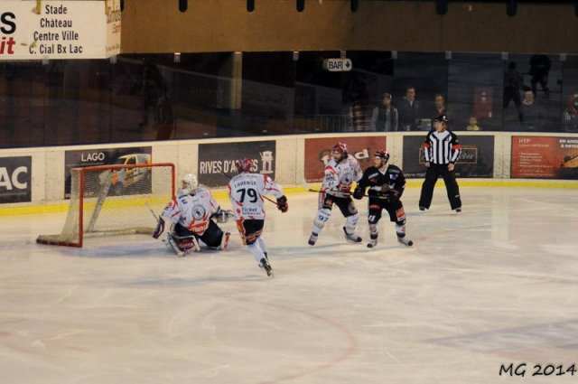 Photo hockey match Bordeaux - Lyon le 01/04/2014