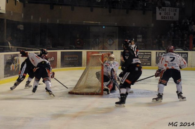 Photo hockey match Bordeaux - Lyon le 01/04/2014