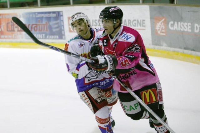 Photo hockey match Amiens  - Epinal  le 13/12/2008