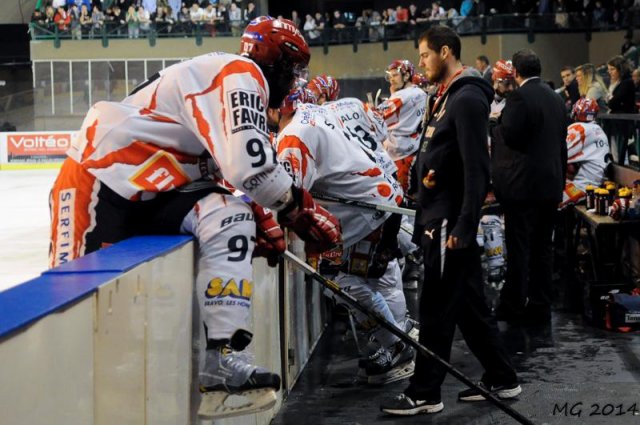 Photo hockey match Bordeaux - Lyon le 01/04/2014