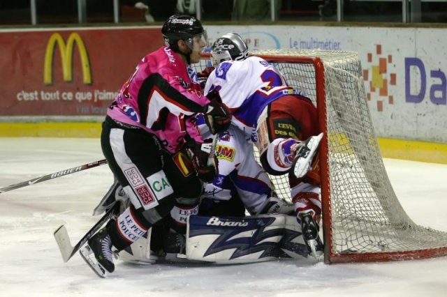 Photo hockey match Amiens  - Epinal  le 13/12/2008