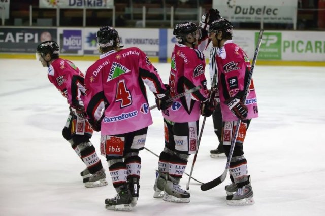 Photo hockey match Amiens  - Epinal  le 13/12/2008